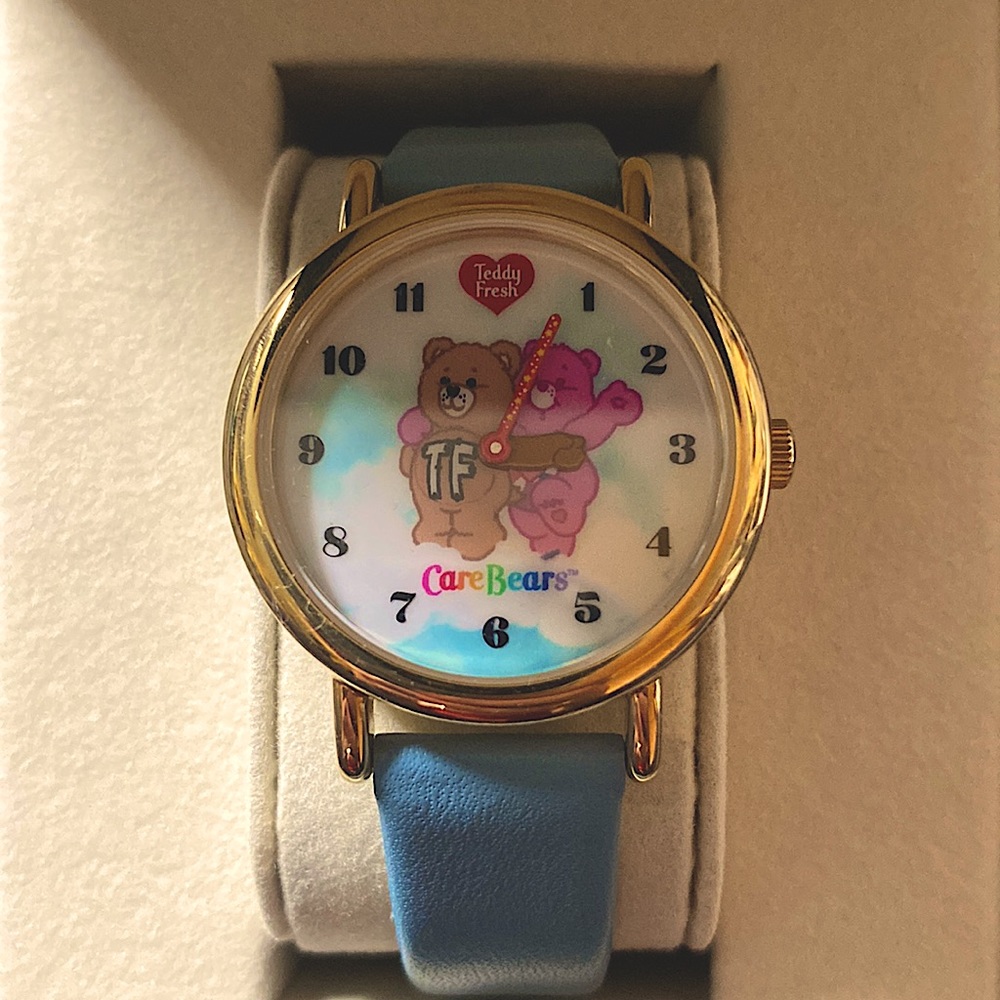 TEDDY FRESH Limited Edition CareBears Watch- LIGHT BLUE